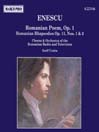 ENESCU: Romanian Poem / Romanian Rhapsodies Nos. 1 and 2